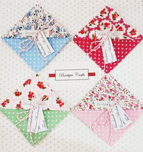 Load image into Gallery viewer, Fabric Page Corner Bookmark - Bright Pink Roses - BoutiqueCrafts