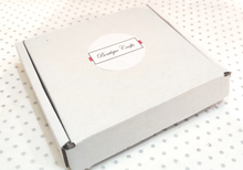 Load image into Gallery viewer, Floral Teardrop Earrings with Butterfly Charm - Purple