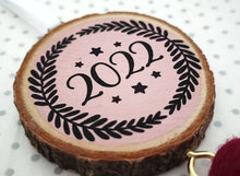 Load image into Gallery viewer, Christmas Wood Slice Ornaments