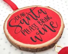 Load image into Gallery viewer, Christmas Wood Slice Ornaments