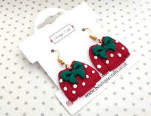 Load image into Gallery viewer, Christmas Jumper Earrings - polymer clay drop earrings