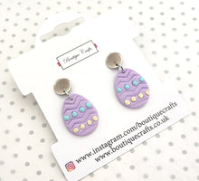 Load image into Gallery viewer, Handmade Easter Egg Earrings