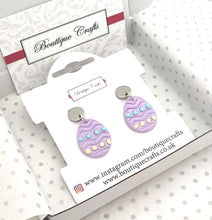 Load image into Gallery viewer, Handmade Easter Egg Earrings