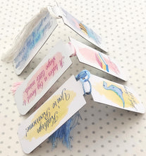 Load image into Gallery viewer, Magnetic Bookmark - Thank you teacher Bookmark with Tassel