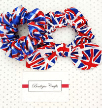 Load image into Gallery viewer, Union Jack Scrunchies