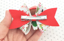 Load image into Gallery viewer, Christmas Hair Bow Clip Set - Cute Elf
