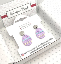 Load image into Gallery viewer, Handmade Easter Egg Earrings
