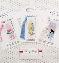 Load image into Gallery viewer, Magnetic Bookmark - Thank you teacher Bookmark with Tassel
