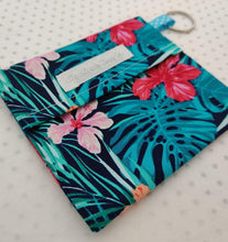 Load image into Gallery viewer, Tropical Face Mask Bag Keyring
