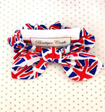 Load image into Gallery viewer, Union Jack Scrunchies
